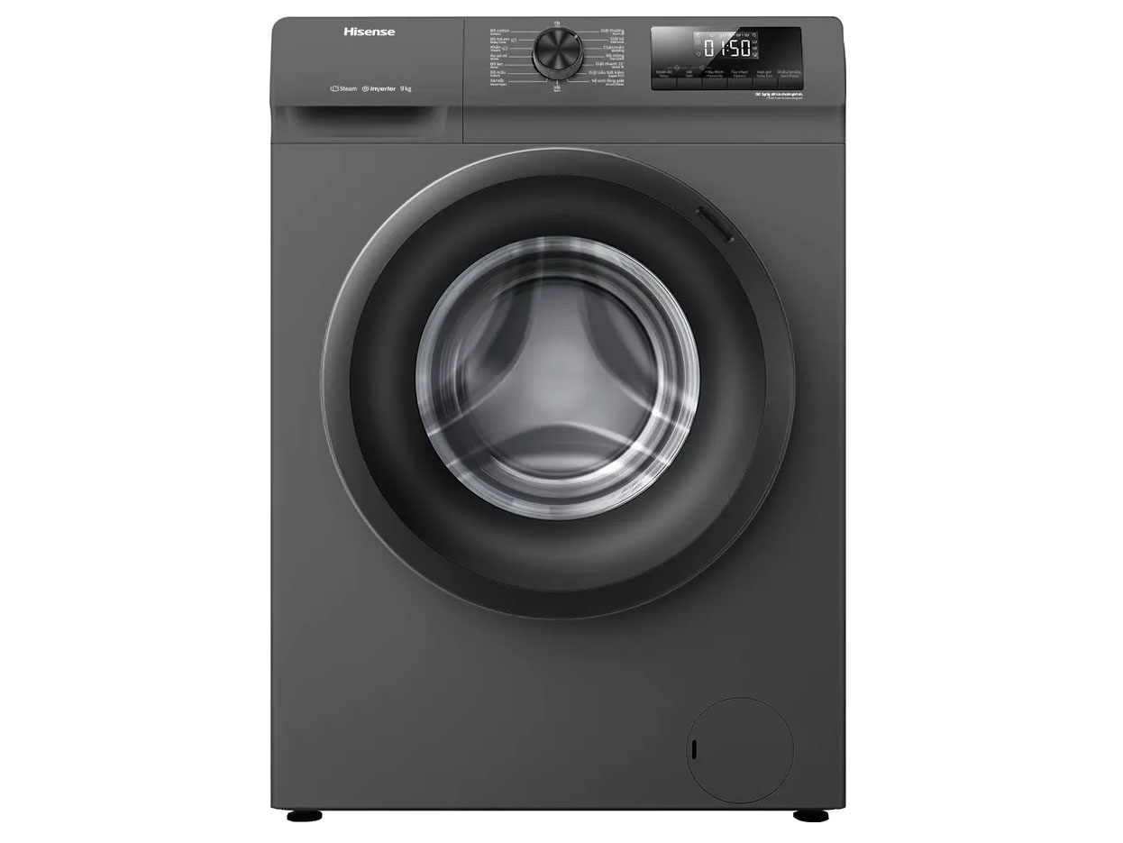 Máy giặt sấy Hisense Inverter Giặt 9kg/Sấy 6 kg WD90N1Y