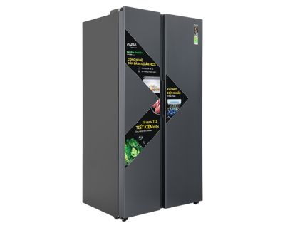 Tủ lạnh Aqua Inverter 646 lít AQR-S682XA(SLB)