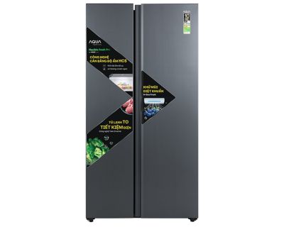 Tủ lạnh Aqua Inverter 646 lít AQR-S682XA(SLB)