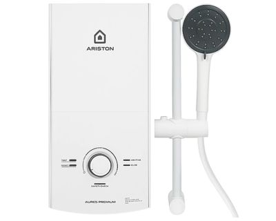 Máy nước nóng trực tiếp Ariston AURES PREMIUM 4.5P IVORY
