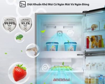 Tủ lạnh Hisense Inverter 424 lít RT549N4EW-MBU