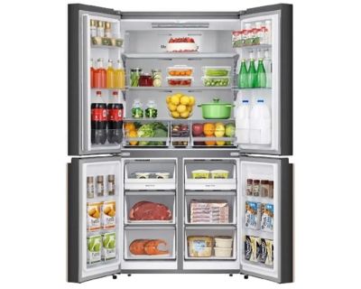 Tủ lạnh Hisense Inverter 609 lít RQ768N4EW-KU