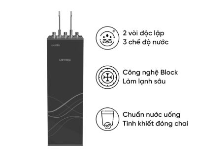 Máy lọc nước nóng lạnh Karofi Livotec 628S
