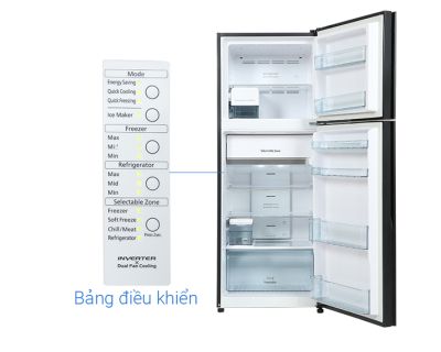 Tủ lạnh Hitachi Inverter 349 lít R-FVY480PGV0(GBK)