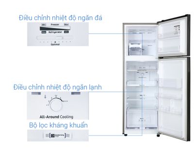 Tủ lạnh Samsung Inverter 256 lít RT25M4032BU/SV