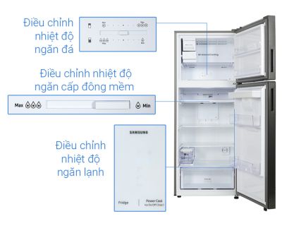 Tủ lạnh Samsung Inverter 406 lít RT42CG6584B1SV