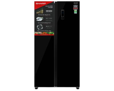 Tủ lạnh Sharp Inverter 442 lít SJ-SBX440VG-BK