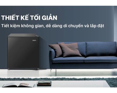 Tủ lạnh Aqua 50 lít AQR-D60FA(BS)