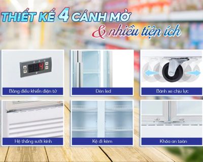 Tủ Mát Sanaky 2000 Lít VH-2209HP