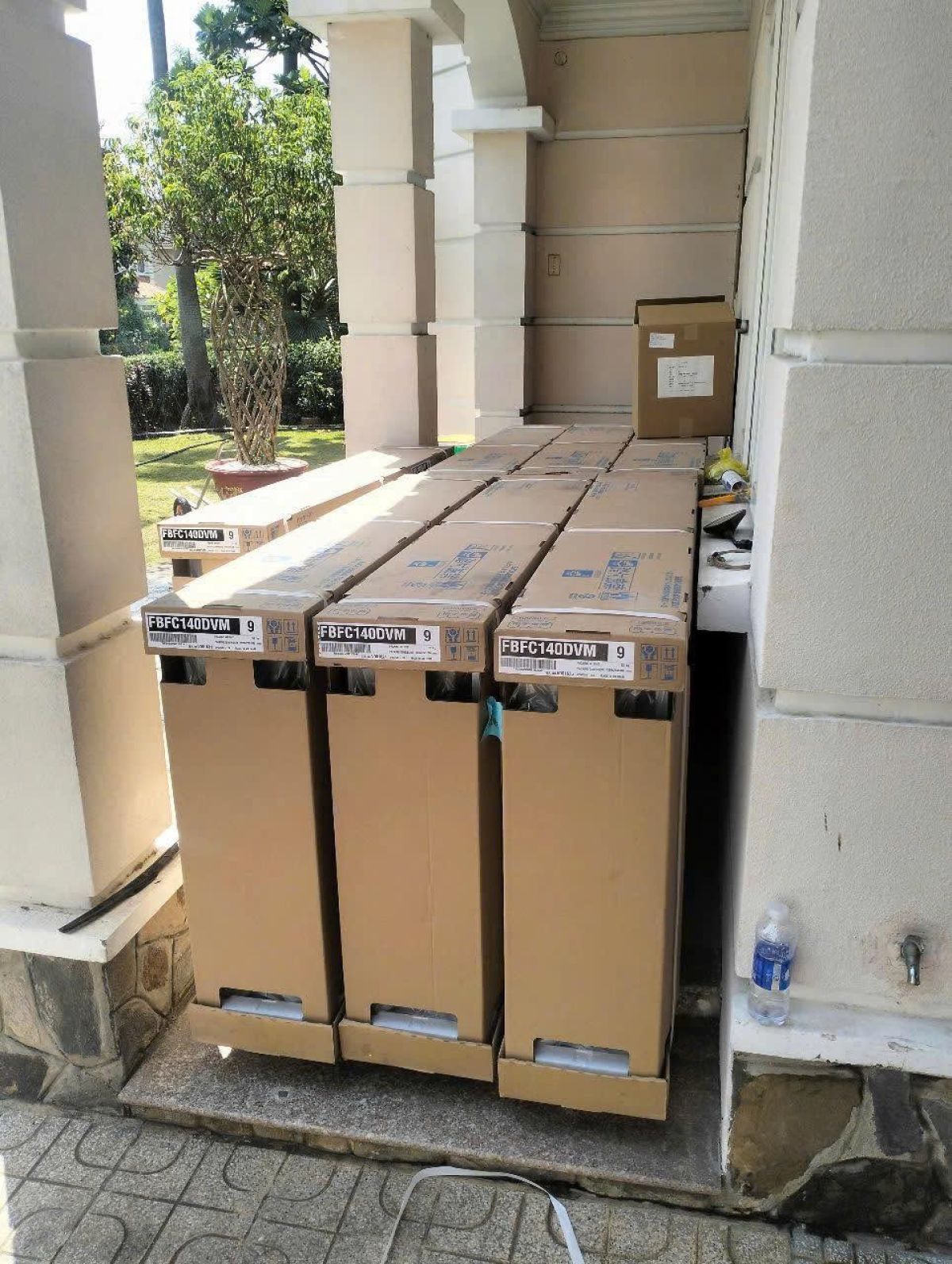 Dự án thi công lắp đặt điều hòa không khí LG cho Quân sự ở Gò Vấp
