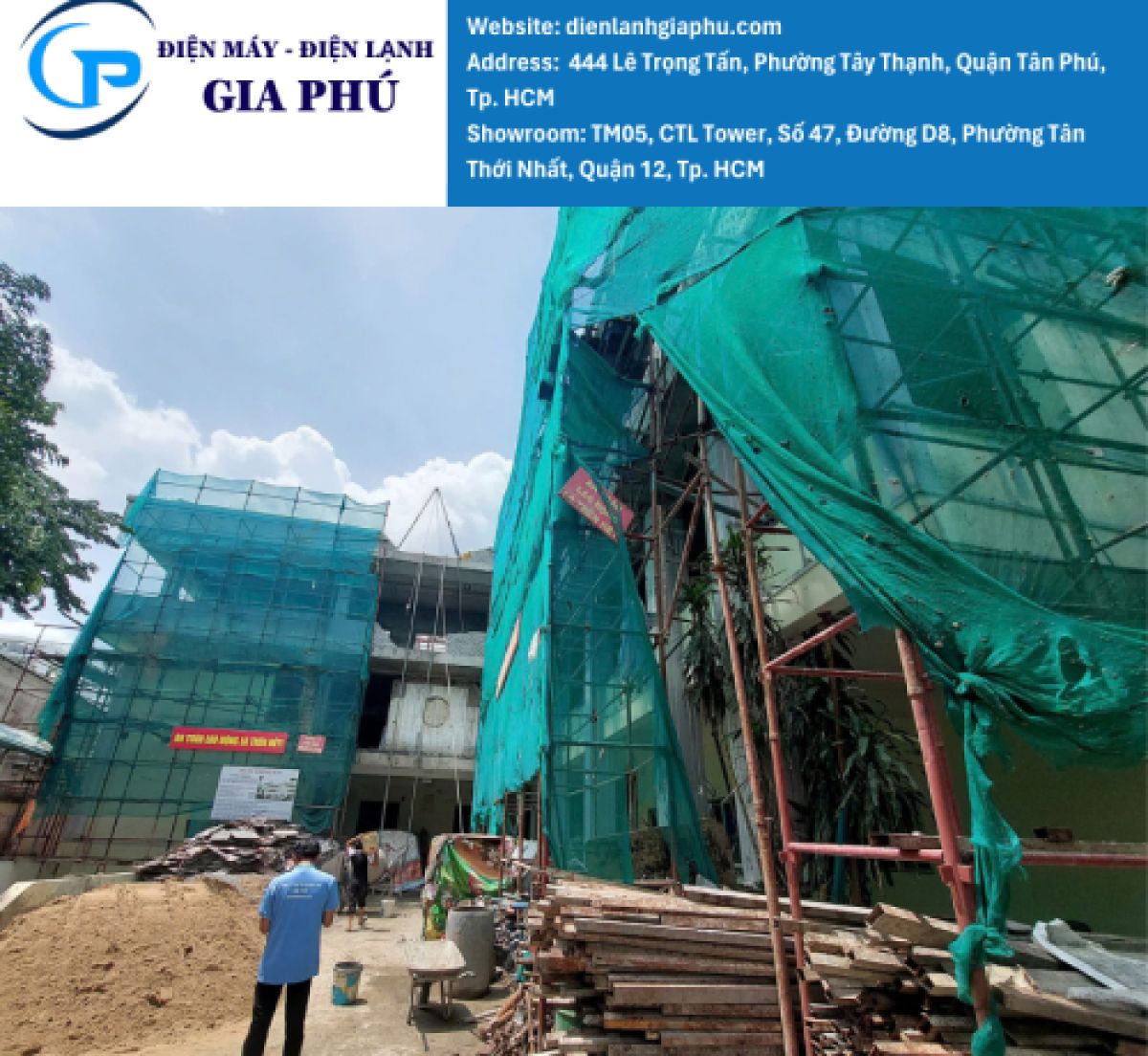 Dự án thi công lắp đặt điều hòa không khí LG cho Quân sự ở Gò Vấp